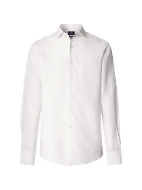 Hackett London Kent-collar French-placket shirt White HM3010677