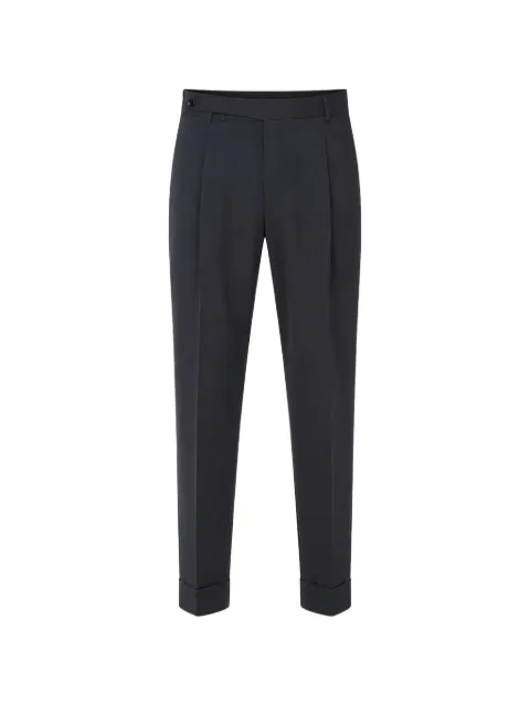 PT Torino pleated turn-up trousers Grey COZFCLZB0CL1MA270245