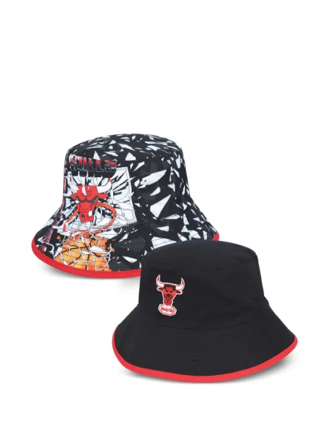 Mitchell & Ness Hardwood Classics Chicago Bulls reversible bucket hat Black HBKB5167CBUYYPPPBLCK