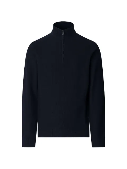 Hackett London quarter-zip sweater Blue HM7000185