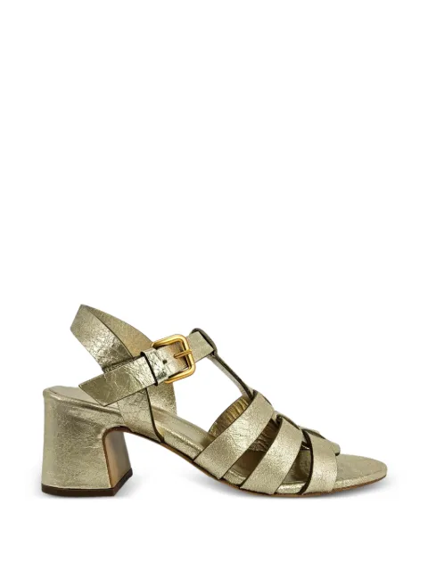Madison Maison gladiator block-heel sandals Gold MD308