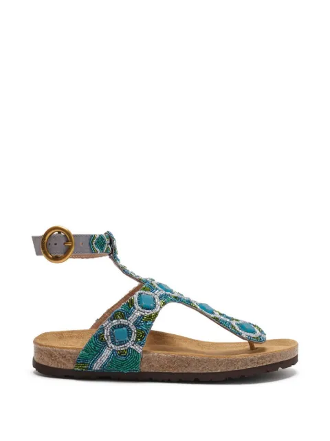 MALIPARMI Diamond Beads Infrabijoux® sandals Blue SJ02739126760B80