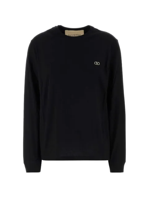 Valentino Garavani long-sleeve sweatshirt Black VMG18DBMP