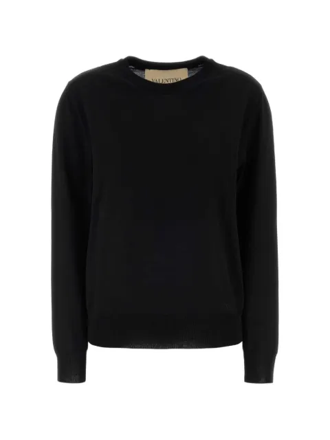 Valentino Garavani VLogo crew-neck sweater Black VKC38PBH9