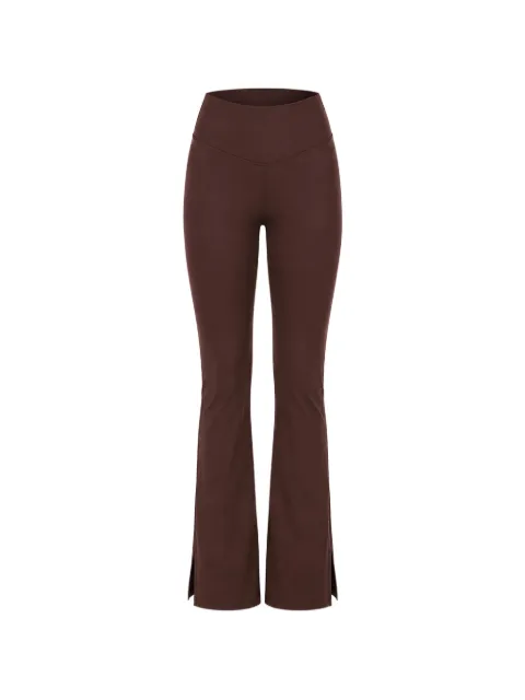 The Upside Peached Florence flared trousers Brown USW026011