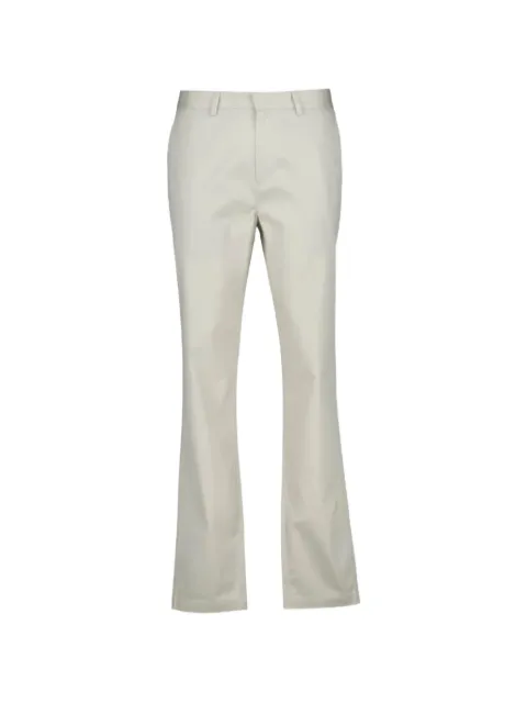 Gant belt-loops straight-leg trousers Neutrals 1501020214