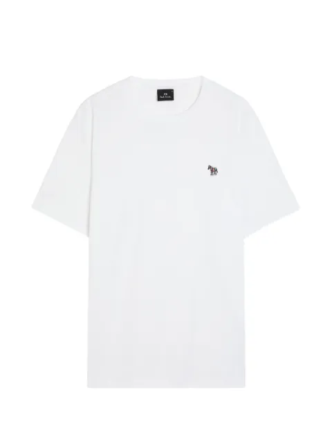 PS Paul Smith Zebra-logo cotton T-shirt White M2R011RWZEBRA