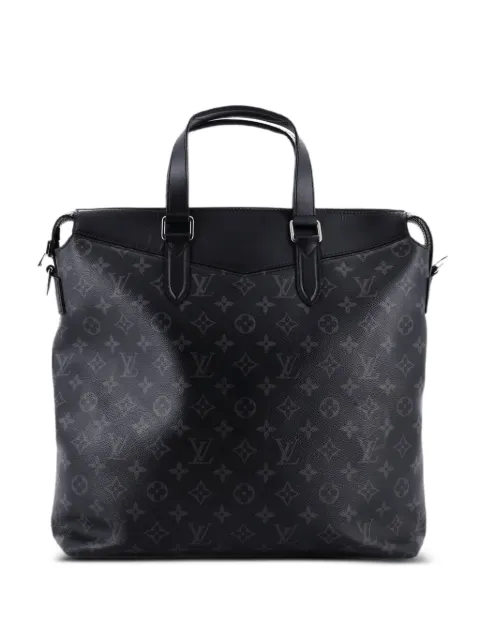 Louis Vuitton Pre-Owned Explorer Tote Monogram Eclipse Canvas satchel Black W6TRY754SPKW9YZT