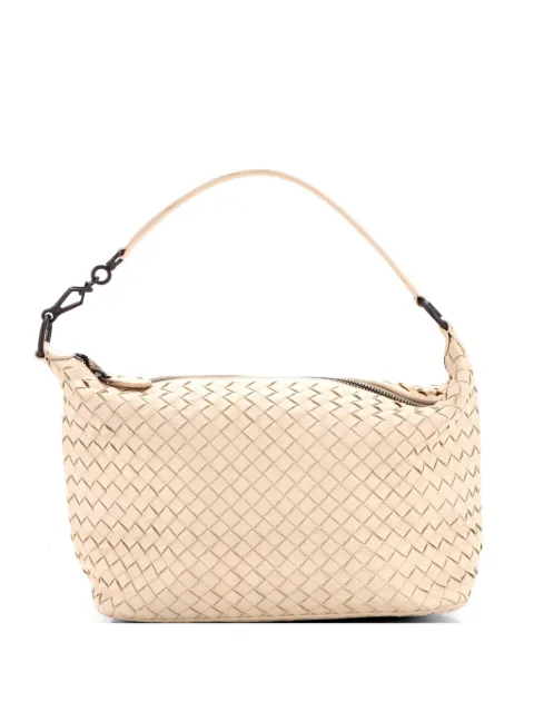 Bottega Veneta Pre-Owned Zip Hobo Intrecciato Nappa Small shoulder bag Neutrals FBFREXDY6I5BQALM