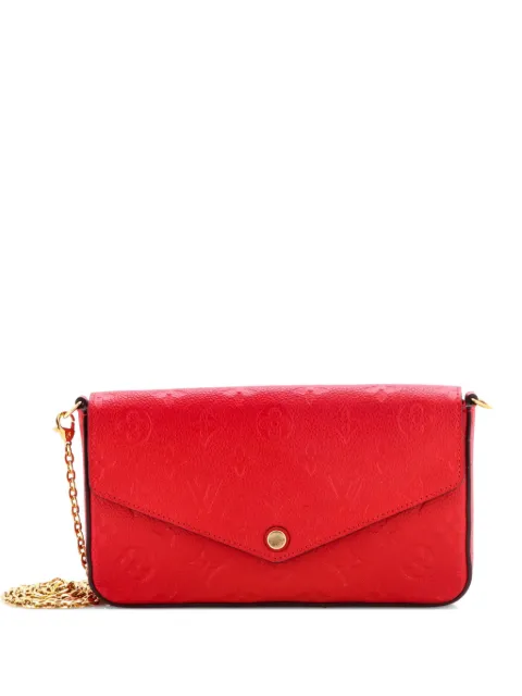 Louis Vuitton Pre-Owned Felicie Pochette Monogram Empreinte Leather crossbody bag Red 744HYRPR2C4UGQZN
