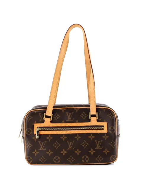 Louis Vuitton Pre-Owned Cite Handbag Monogram Canvas MM shoulder bag Brown 6QT81QPFU81FGQDY