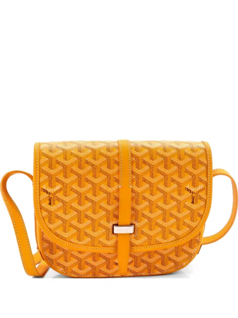 Goyard Pre-Owned Belvedere II Messenger Bag Coated Canvas PM crossbody bag Yellow 4QAR9XZTFU2Y8OZR