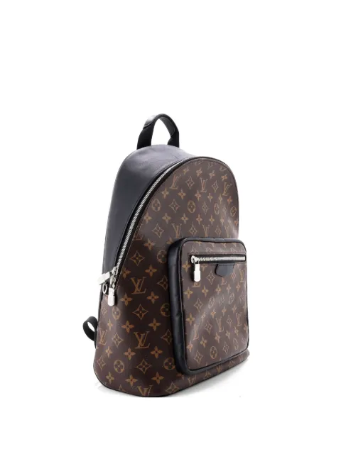 Louis Vuitton Pre-Owned Josh Macassar Monogram Canvas backpack Brown JX2XA23BEV3YY333