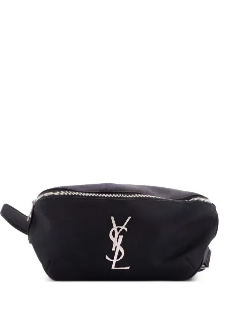 Saint Laurent Pre-Owned Classic Monogram Canvas belt bag Black 91ZO5083PAICGF53