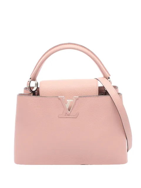 Louis Vuitton Pre-Owned 2016 Taurillon Capucines MM satchel Pink 4BTUWUAZK0GFBN9U