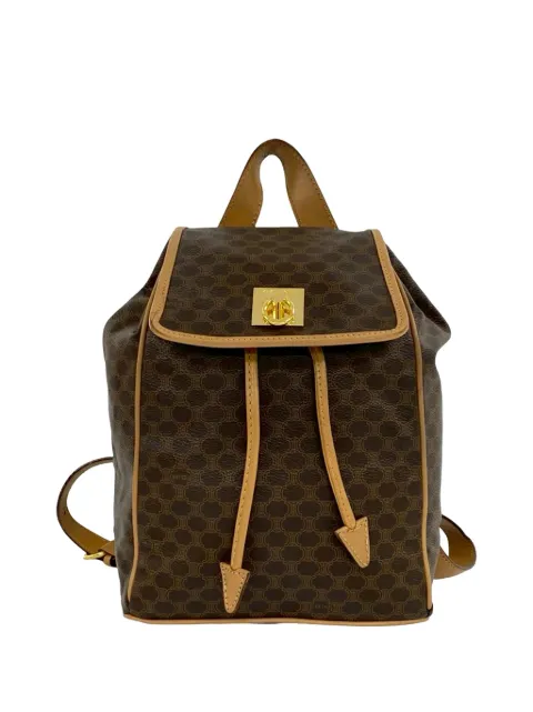 Celine Pre-Owned 2014 Macadam backpack Brown L23NHFV1PSOARUJE