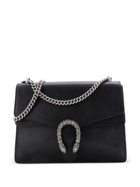 Gucci Pre-Owned Dionysus Bag Leather Medium shoulder bag Black OW7QAFRB60ML95I3