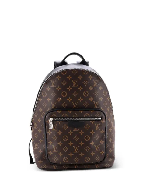 Louis Vuitton Pre-Owned Josh Macassar Monogram Canvas backpack Brown O96LUX3NK1E9S59K