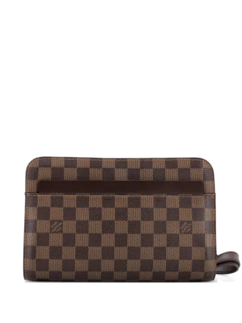 Louis Vuitton Pre-Owned Pochette Saint Louis Damier clutch bag Brown 5CYEXXJ570BJJ52J