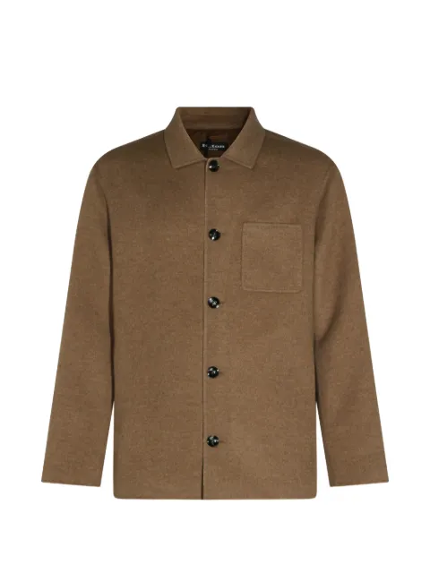 Kiton button-up pocket jacket Brown UW2470V0404L9000
