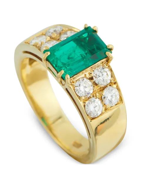 LB Exclusive emerald and diamond ring Gold MF06051426