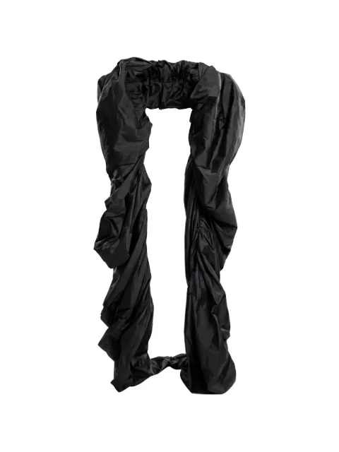 Saiid Kobeisy oversized cape Black RTWFW25CP61