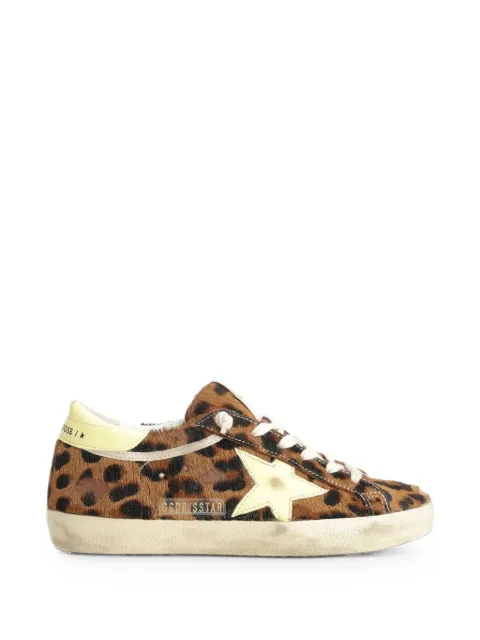 Golden Goose Super-Star Horsy-print sneakers Brown GWF00101F008685
