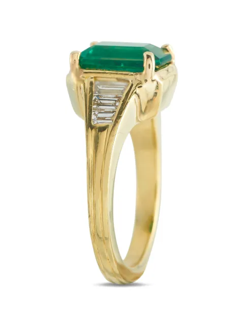 LB Exclusive emerald and diamond ring Gold MF16051326