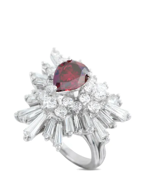 LB Exclusive diamond ring Silver MF17051326