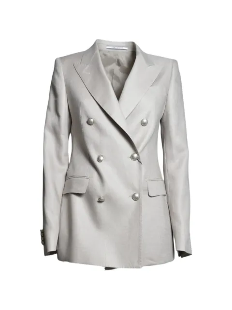 Tagliatore double-breasted blazer Neutrals JPARIGI10B340021U26E053MET166