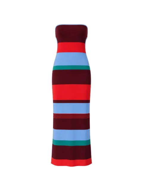 Baobab Mambo strapless maxi dress Red 6741672