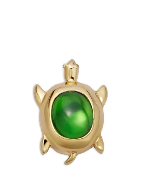 Loquet Sea Turtle tsavorite charm Gold CHMGOLTUR18Y