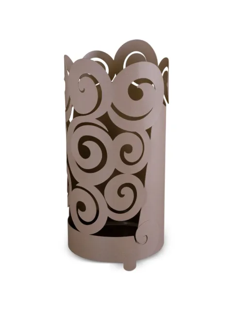 Arti & Mestieri Riccioli laser-cut umbrella stand Neutrals 0100OP2632