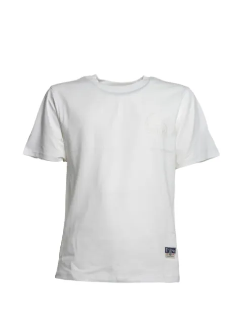 EVISU Seagull-embroidered T-shirt White 2ESHTM6TS1073WHTO