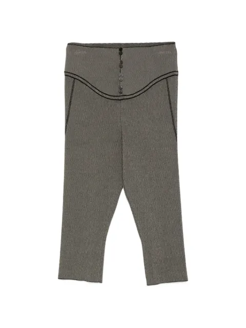 Jacquemus Serra button-front leggings Neutrals PAW00618AK00269
