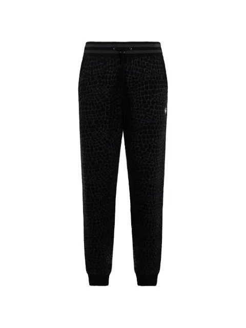 Philipp Plein wool cashmere joggers cocco Black AAFCMKT0101PTE098N
