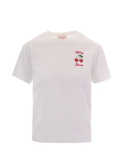 MC2 Saint Barth Emilie Ibiza Lover strass-embellished T-shirt White EMI0001