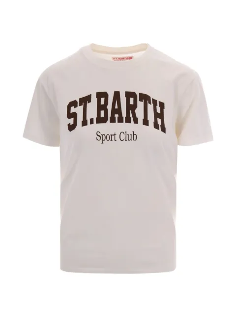 MC2 Saint Barth Emilie Sport Club short-sleeve T-shirt Neutrals EMI0001