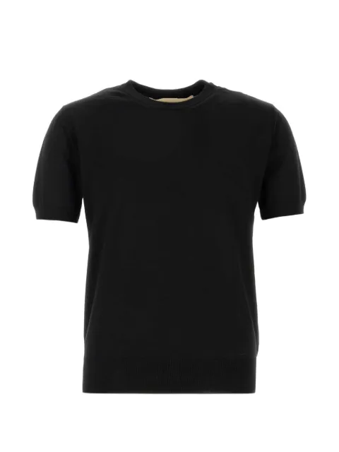 Valentino Garavani short-sleeve sweater Black VKC38QBH9