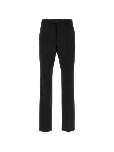 Valentino Garavani pressed-crease tailored trousers Black VRBP3025S