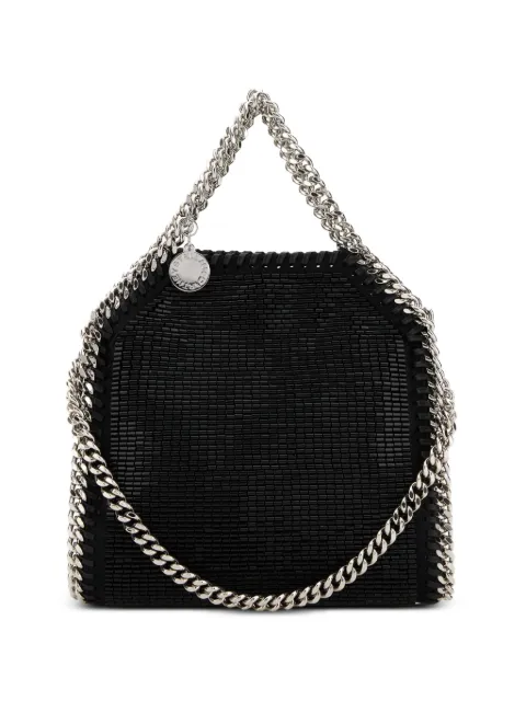 Stella McCartney Falabella fold-over tote bag Black 391698WP0744