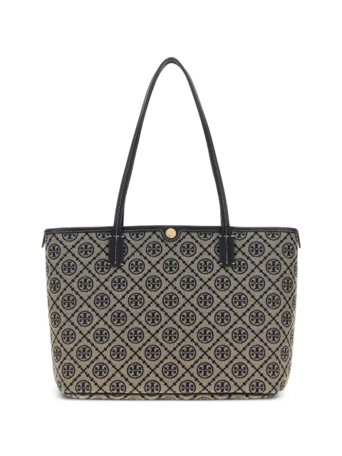 Tory Burch T Monogram jacquard tote bag Blue 184933