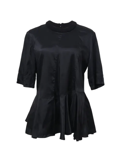Marni Pre-Owned Peplum hem blouse Black NAPPUHKCL368570W