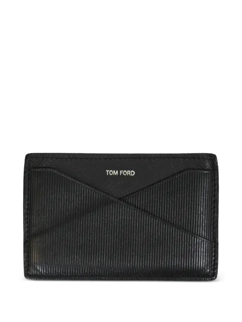 Tom Ford Vintage Logo card holder Black NAPPUHKSM463853W