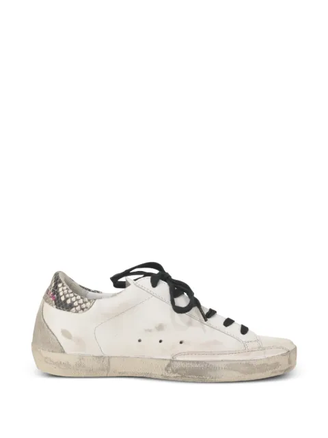 Golden Goose Superstar animal-print sneakers White NAPPUHKSH369743W