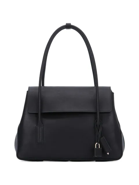 TOM FORD padlock-detail leather tote bag Black L1936LCL468P