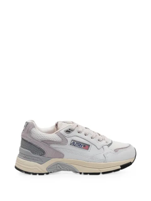 Autry Hyperway sneakers in white and gray leather and mesh White HYLWHC01