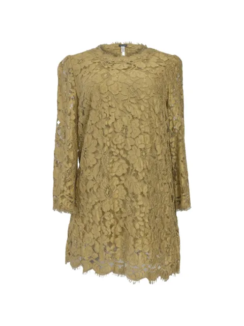 Dolce & Gabbana Pre-Owned corded lace tunic Neutrals NAPPUHKCL373947W