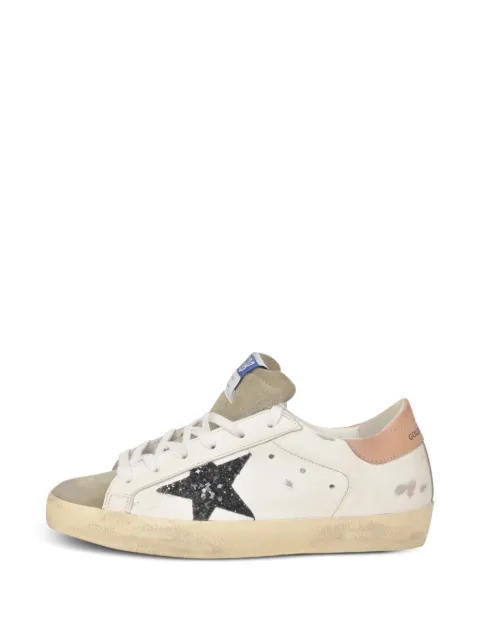 Golden Goose Super-Star glitter star sneakers White NAPPUHKSH369744W
