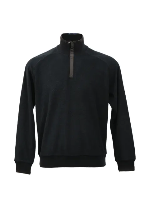 Ermenegildo Zegna Vintage Zegna Sport half-zip sweater Black MRPPUHKCL475368M